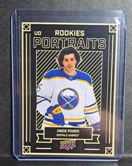 Owen Power [Gold] Hockey Cards 2022 Upper Deck UD Portraits Prices
