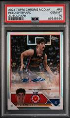 Reed Sheppard #CA-RS Basketball Cards 2023 Topps Chrome McDonald's All American Autographs Prices