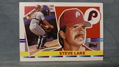 Steve Lake Baseball Cards 1990 Topps Big Baseball Prices