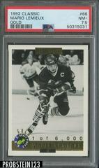 Mario Lemieux [Gold] Hockey Cards 1992 Classic Prices