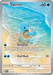 Squirtle #170 Pokemon Scarlet & Violet 151 Prices