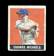 Casimer Michaels Baseball Cards 1948 Leaf Prices