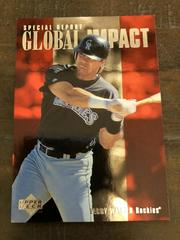 Larry Walker [Global Impact] Baseball Cards 1996 Upper Deck Prices