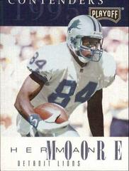 Herman Moore #114 Football Cards 1995 Playoff Contenders Prices