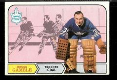 Bruce Gamble #197 Hockey Cards 1968 O-Pee-Chee Prices