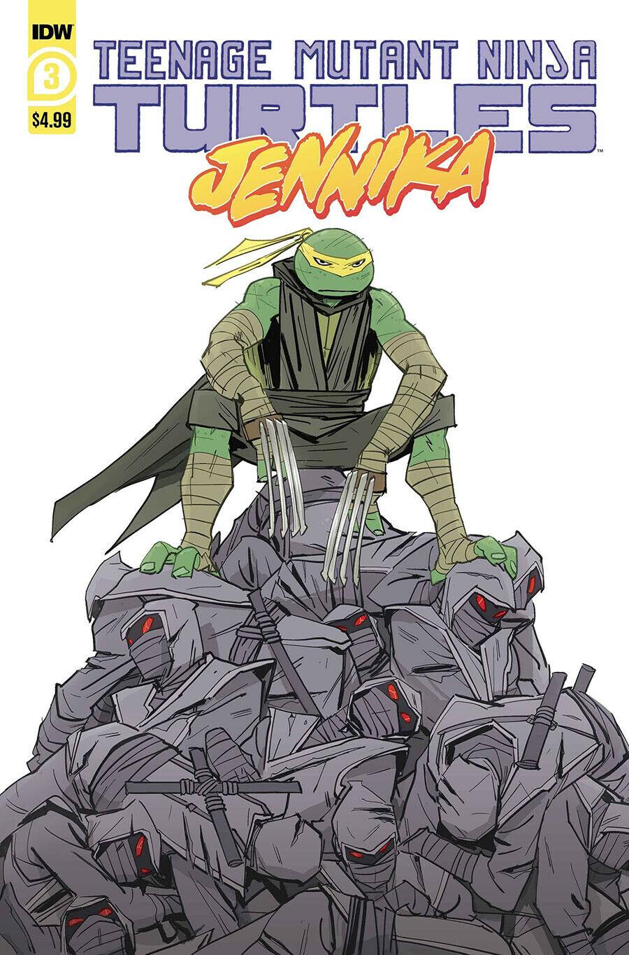 Teenage Mutant Ninja Turtles: Jennika #3 (2020) Comic Books Teenage Mutant Ninja Turtles: Jennika