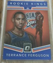 2017 PANINI DONRUSS OPTIC ROOKIE KINGS 21 TERRANCE | Terrance Ferguson [Blue] Basketball Cards 2017 Panini Donruss Optic Rookie Kings