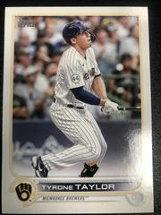 Tyrone Taylor Baseball Cards 2022 Topps Update Prices