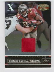 Cadillac Williams #35 Football Cards 2007 Panini Donruss Gridiron Gear Prices