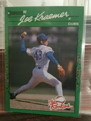 Joe Kramer Baseball Cards 1990 Panini Donruss Rookies Prices
