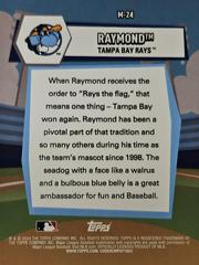 Rear | Raymond Baseball Cards 2024 Topps Big League Baseball Mascot