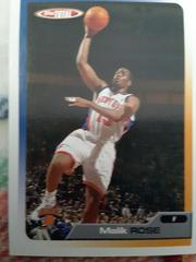 Malik Rose #163 Basketball Cards 2005 Topps Total Prices