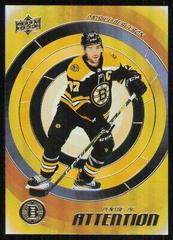 Patrice Bergeron #CA-18 Hockey Cards 2022 Upper Deck Centre of Attention Prices
