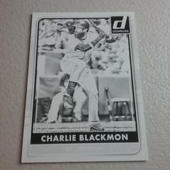 Charlie Blackmon [Test Proof Black] #103 Baseball Cards 2016 Panini Donruss Prices
