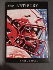 Breece hall #101 Football Cards 2022 Sage Artistry Prices