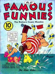Famous Funnies #61 (1939) Comic Books Famous Funnies Prices