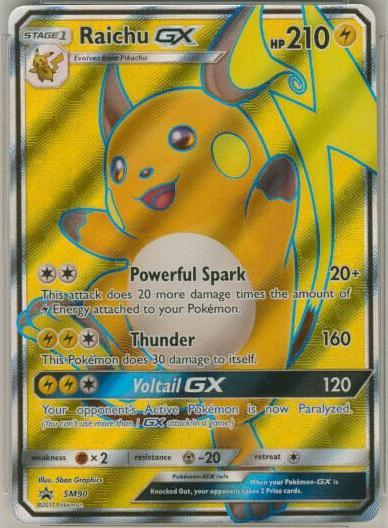 Raichu GX [Jumbo] #SM90 Pokemon Promo