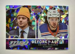 Artemi Panarin Hockey Cards 2021 Upper Deck MVP Before and After Prices