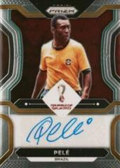 Pele #S-P Soccer Cards 2022 Panini Prizm World Cup Signatures Prices