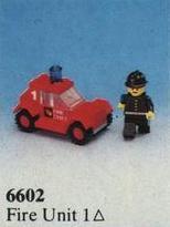 LEGO Set | Fire Unit 1 LEGO Town