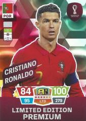 Cristiano Ronaldo #PLE-6 Soccer Cards 2022 Panini Adrenalyn XL FIFA World Cup Qatar Premium Limited Edition Prices