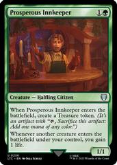 Prosperous Innkeeper Magic Lord of the Rings Commander Prices