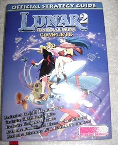 Lunar 2 Eternal Blue Complete Official Guide Cover Art