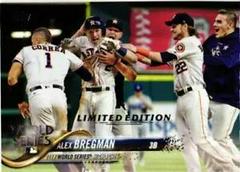 Alex Bregman #39 Baseball Cards 2018 Topps Limited Edition Prices