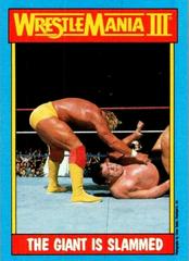 The Giant Is Slammed Wrestling Cards 1987 Topps WWF Prices