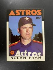 Nolan Ryan Baseball Cards 1986 Topps Tiffany Prices