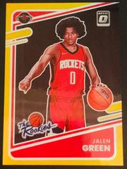 Jalen Green [Gold] #2 Basketball Cards 2021 Panini Donruss Optic The Rookies Prices