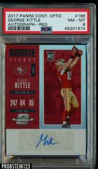 George Kittle [Autograph Red] Football Cards 2017 Panini Contenders Optic Prices