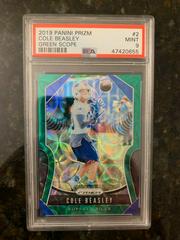 Cole Beasley [Green Scope Prizm] Football Cards 2019 Panini Prizm Prices