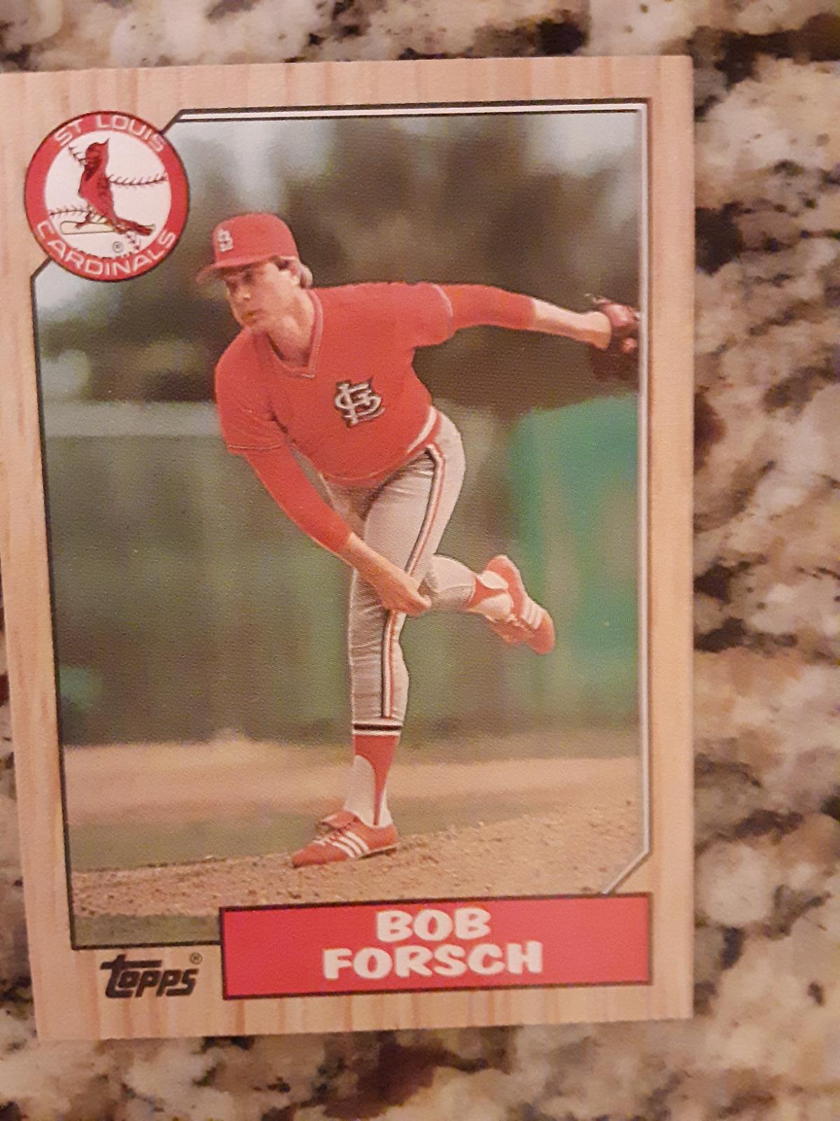 Bob Forsch Ungraded 1987 Topps