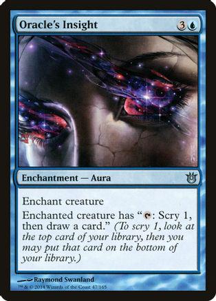 Oracle's Insight [Foil] Magic Born of the Gods