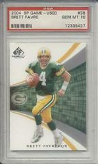 Brett Favre #35 Football Cards 2004 SP Game Used Prices
