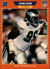 Jerome Brown Football Cards 1989 Pro Set Prices
