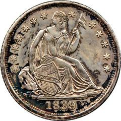 1839 Coins Seated Liberty Half Dime Prices