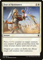 Feat of Resistance [Foil] Magic Khans of Tarkir Prices