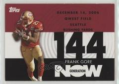 Frank Gore #GN-FG4 Football Cards 2007 Topps Generation Now Prices