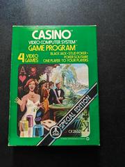Box Front | Casino [Text Label] Atari 2600