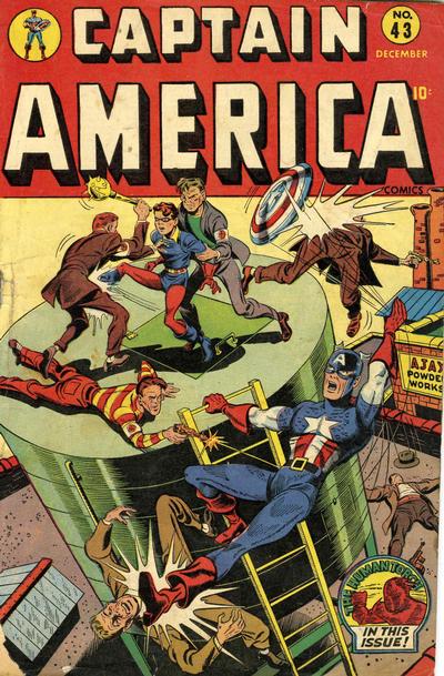 Captain America #43 (1944) Comic Books Captain America