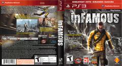 Slip Cover Scan By Canadian Brick Cafe | Infamous Playstation 3