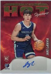 Jake LaRavia #HSR-JLR Basketball Cards 2022 Panini Hoops Hot Signatures Rookies Prices