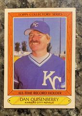Dan Quisenberry #28 Baseball Cards 1985 Woolworth Prices