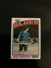 Derek Sanderson #20 Hockey Cards 1976 Topps Prices