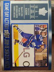 Nazem Kadri Hockey Cards 2016 Upper Deck Tim Hortons Game Day Action Prices