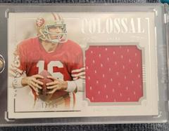 Joe Montana Football Cards 2014 Panini National Treasures Colossal Materials Prices
