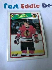 Steve Larmer #154 Hockey Cards 1988 Topps Prices