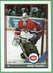 Andre Racicot #450 Hockey Cards 1991 O-Pee-Chee Prices